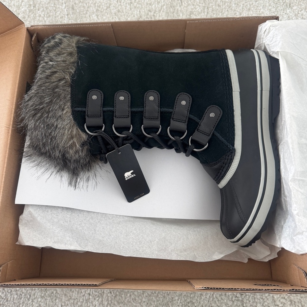 SOREL Women's Joan of Arctic Boots, Black, Size: 7 & 8 Available - NWT